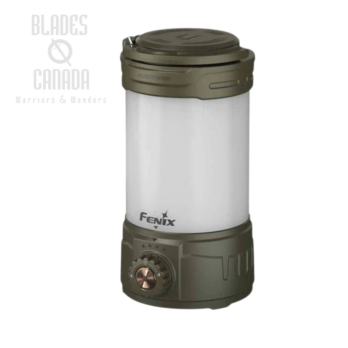 Fenix CL26R PRO Rechargeable Lantern, Olive Drab - 650 Lumens