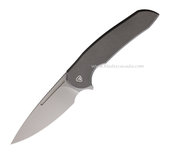 Ferrum Forge Stinger Flipper Framelock Knife, Nitro V SW, Titanium SW, FF005TI