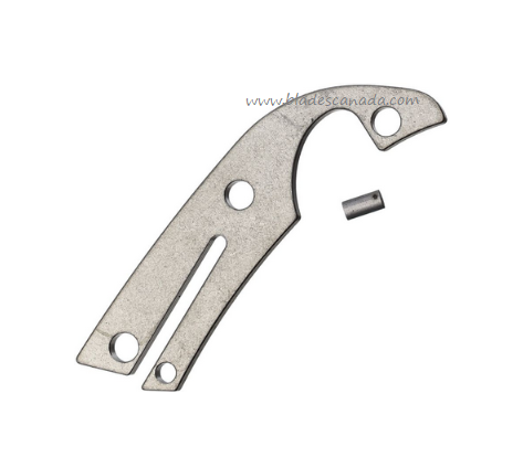 Flytanium Spyderco Endura Backspacer, Titanium, FLY1184