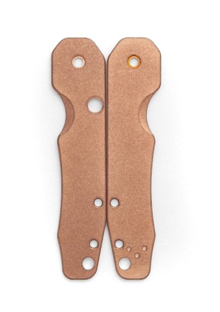 Flytanium Co. Spyderco Smock Scales - Copper, FLY778