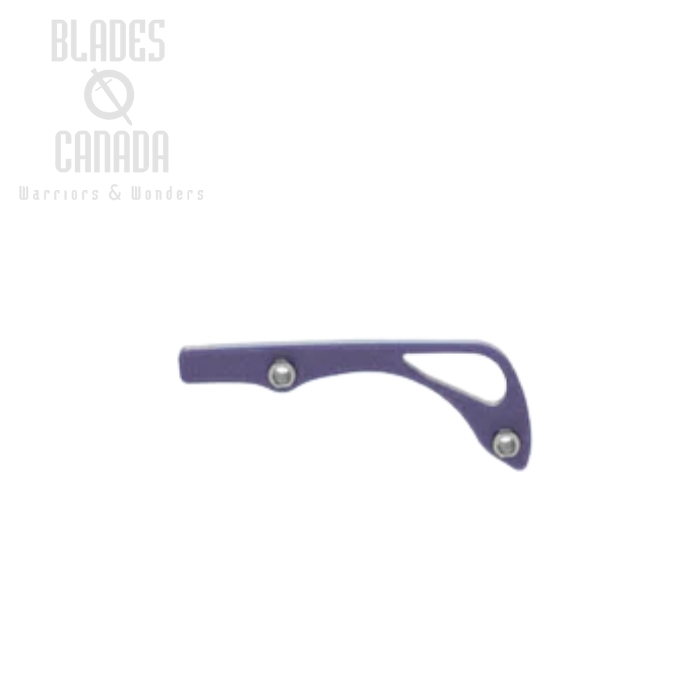 Flytanium Backspacer for Benchmade Mini Bugout, Deep Purple, FLY-0956