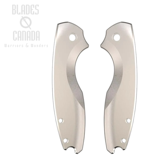 Flytanium Flow Scales for CRKT Pilar III, Titanium Stonewash, FLY-1174SW