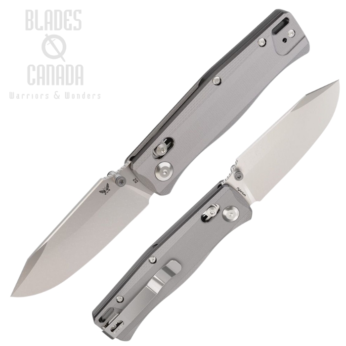 Flytanium BEEF Crossbar Lock FOlding Knife, D2 Stonewash, G10 Gray, FLY1386GSS