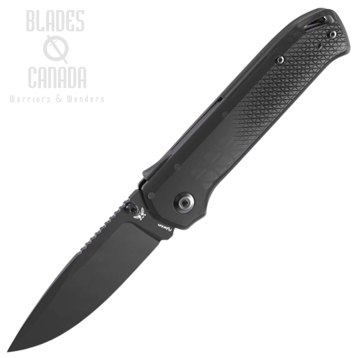 Flytanium Arcade Lite Shark Lock Folding Knife, AUS-10A Black, Polycarbonate Smoke Black, FLY-1395SB