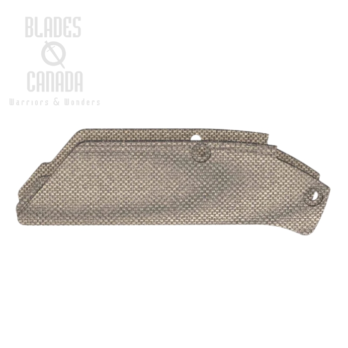 Flytanium Arcade Micarta Inlay Set - Natural Canvas, FLY-1354N