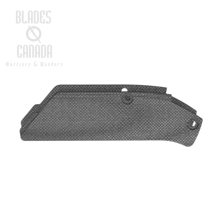 Flytanium Arcade Micarta Inlay Set - Black Canvas, FLY-1354B