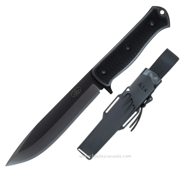 Fallkniven A1X Fixed Blade Knife Thermorun (6.875 Tungsten Carbide) - Blade  HQ