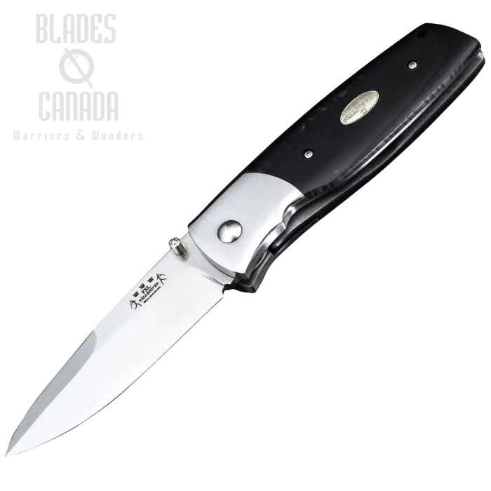 Fallkniven PXL Folding Knife, Elmax Satin, Carbon Juma Handle, FNPXLCB