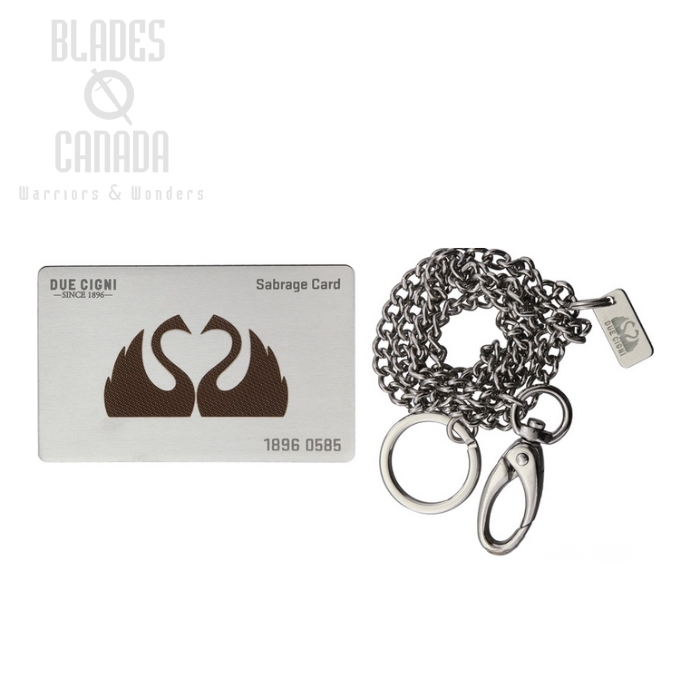 (image for) Due Cigni Sabrage Card, 24" Chain, 2C 2019