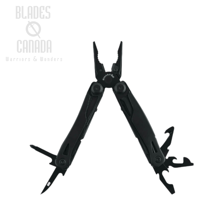 (image for) Black Fox Resilience Multitool, Stainless Black, BF-204