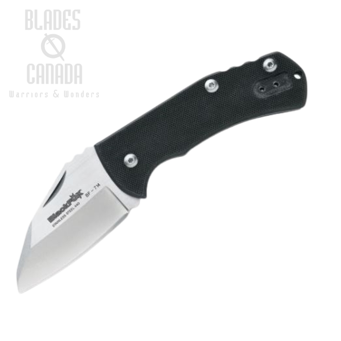 BlackFox BF-714 Nidhug Slipjoint Folding Knife, 440. G10 Black, BF-714 (image for) BlackFox BF-714 Nidhug Slipjoint Folding Knife, 440. G10 Black, BF-714