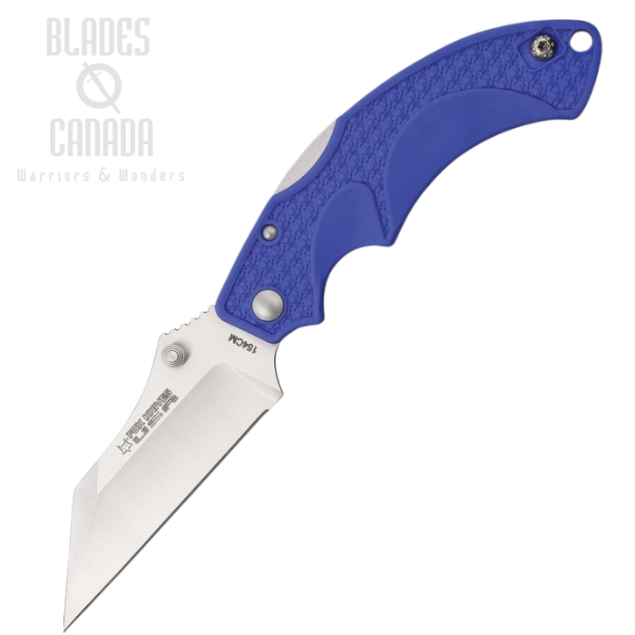 Fox USA Drago Folding Knife, 154CM Wharncliffe, FRN Blue, FKU-AMI-WCBLU (image for) Fox USA Drago Folding Knife, 154CM Wharncliffe, FRN Blue, FKU-AMI-WCBLU