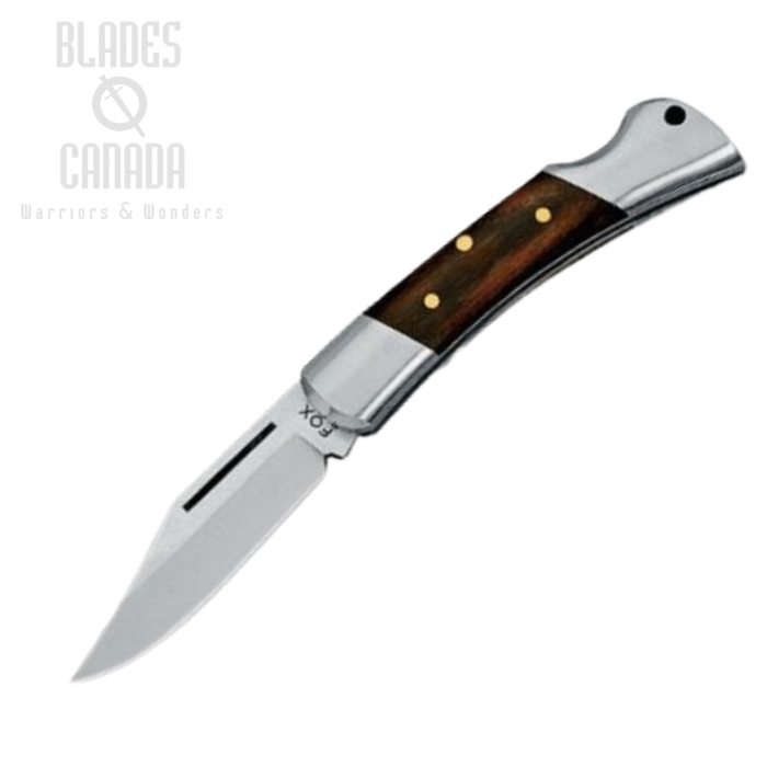 (image for) Fox Italy Win Collection Folding Knife, 440A, Palisander Wood, 580