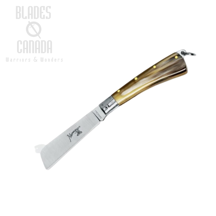 (image for) Fox Italy Nuragus Slipjoint Folding Knife, 420C, Cattle Horn, 562/14