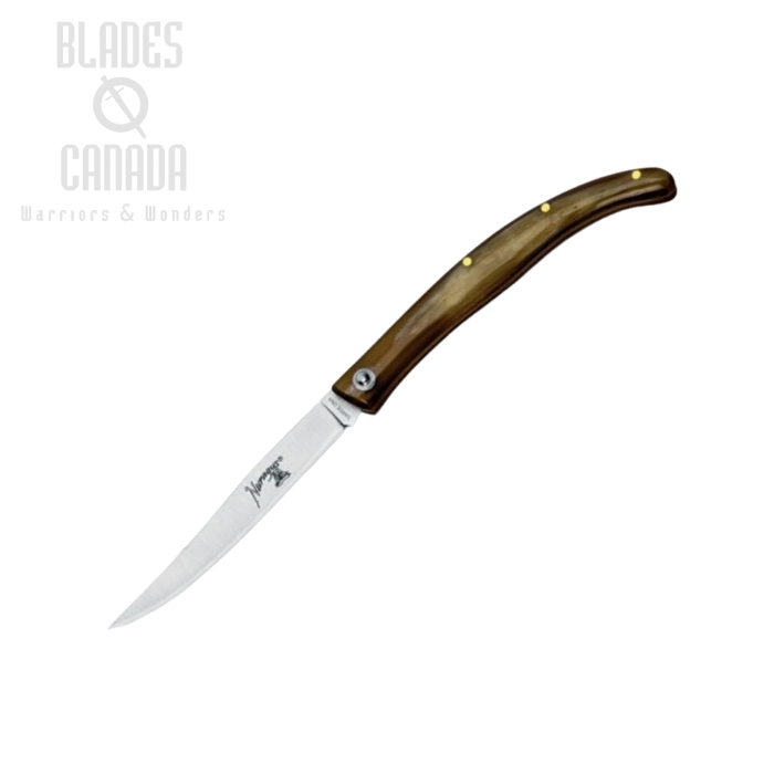 (image for) Fox Italy Nuragus Slipjoint Folding Knife, 420C, Cattle Horn, 563/20