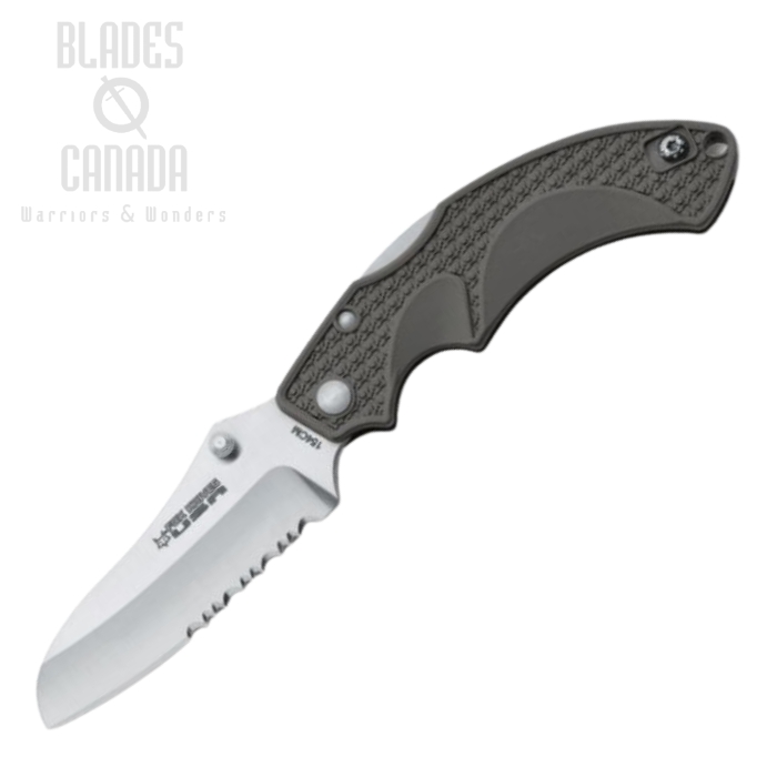 Fox Italy Vitale Folding Knife, 154CM, FRN Grey, FKU-AMI-SFGR (image for) Fox Italy Vitale Folding Knife, 154CM, FRN Grey, FKU-AMI-SFGR