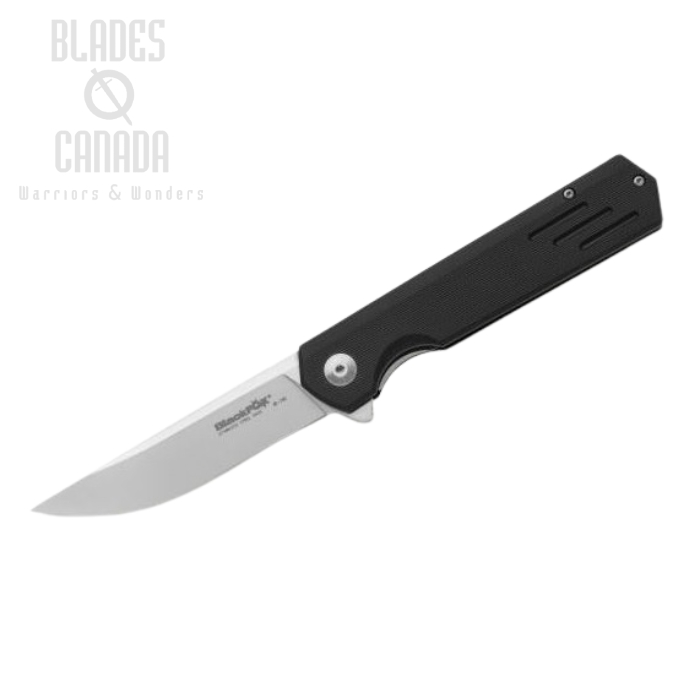 (image for) BlackFox Revolver Flipper Folding Knife, 440, G10 Black, BF-740