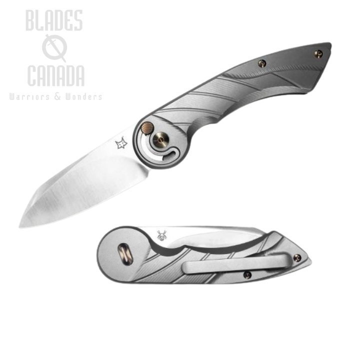 (image for) Fox Italy Radius Folding Knife, M390, Titanium, FX-550 TI