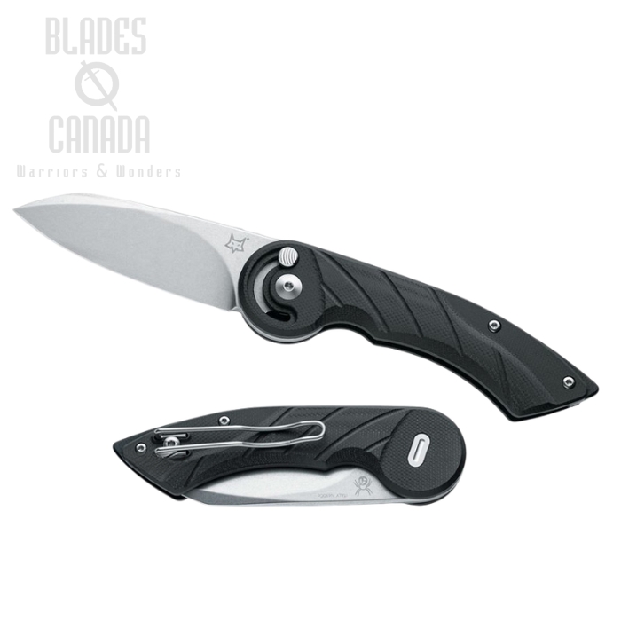 (image for) Fox Italy Radius Folding Knife, N690, G10 Black, FX-550 G10B