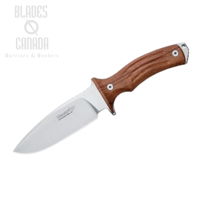 (image for) BlackFox Fixed Blade Knife, 440C, Pakka Wood, Leather Sheath, BF-702