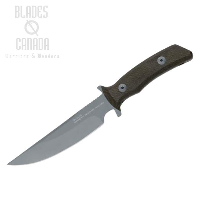 (image for) Fox Italy Fixed Blade Knife, 440C, Micarta, MOLLE Nylon Sheath, FX-1666TK