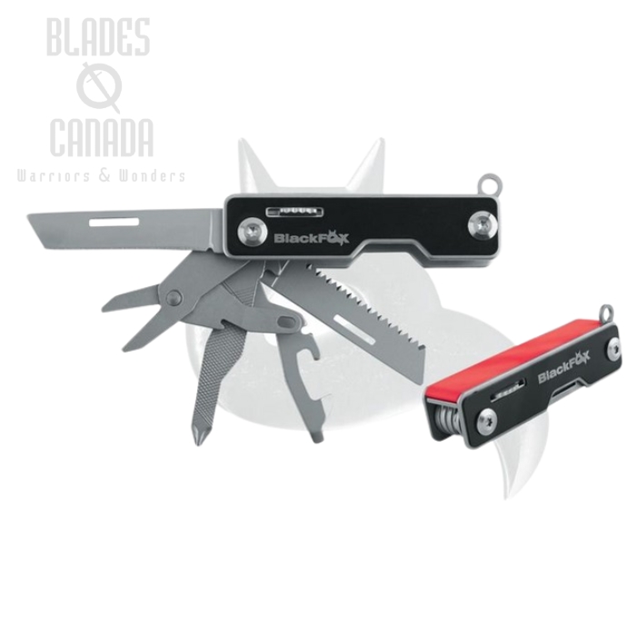 (image for) BlackFox Pocket Boss Multitool, Red, BF-205 R