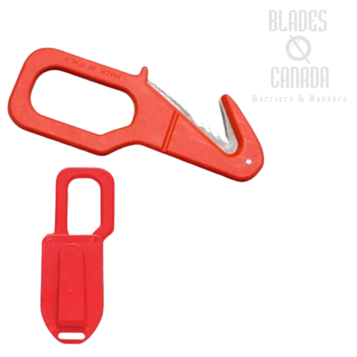 (image for) Fox Italy FKMD Rescue Tool Folding Knife, Orange/Red, 640/1