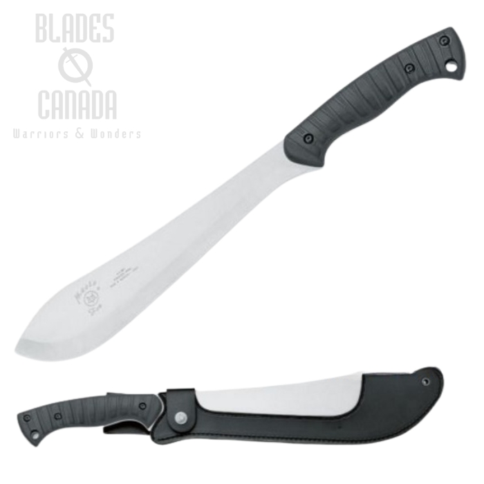 (image for) Fox Italy Machete, Leather Sheath, 1.4116 Stainless, FRN Black, 683
