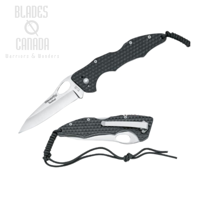 (image for) BlackFox BF-105 Folding Knife, 440B, G10 Black, BF-105