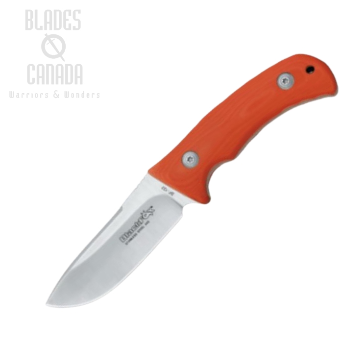 (image for) BlackFox Outdoor Fixed Blade Knife, 440A, G10 Orange, Nylon Sheath, BF-132