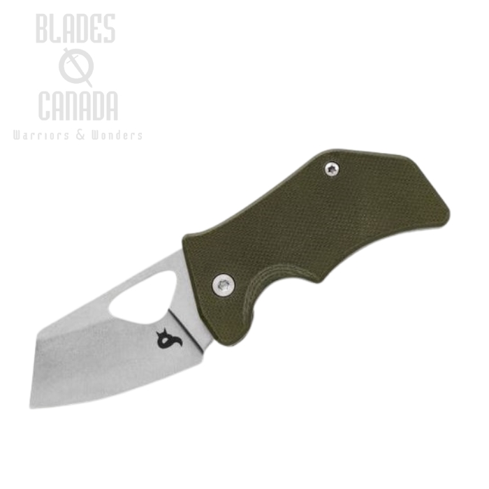 (image for) BlackFox Kit Framelock Compact Folding Knife, 440C, G10 OD Green, BF-752 OD