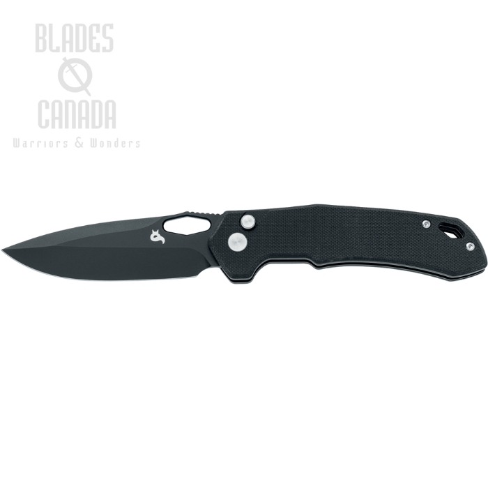 Black Fox Atros Button Lock Folding Knife, VG10 Black, G10 Black, BF-770 BB Black Fox Atros Button Lock Folding Knife, VG10 Black, G10 Black, BF-770 BB