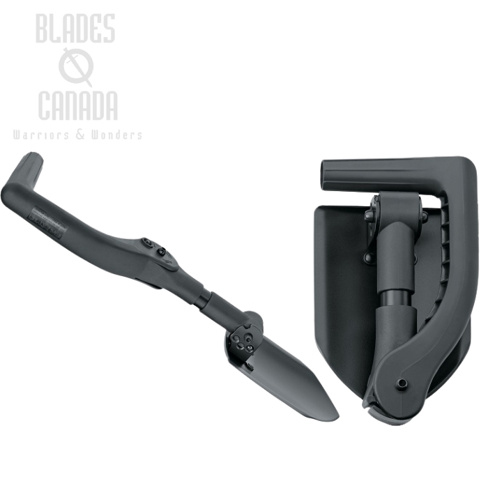 (image for) Fox Italy Folding Spade Shovel, Nylon Sheath, FX-0171111/1