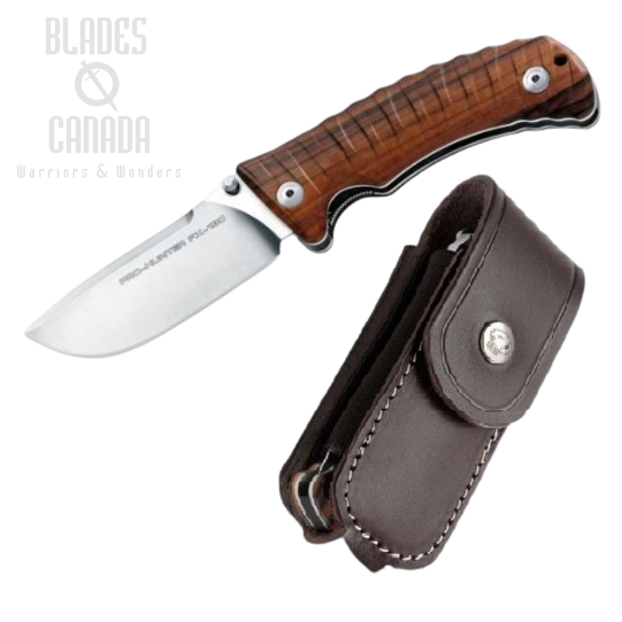 (image for) Fox Italy Pro Hunter Folding Knife, N690, Wood Handle, FX-130 DW