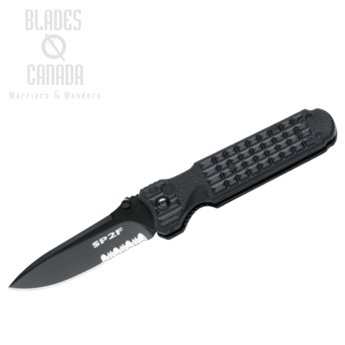 (image for) Fox Italy Predator II - 2F Folding Knife, N690, FX-446 BS