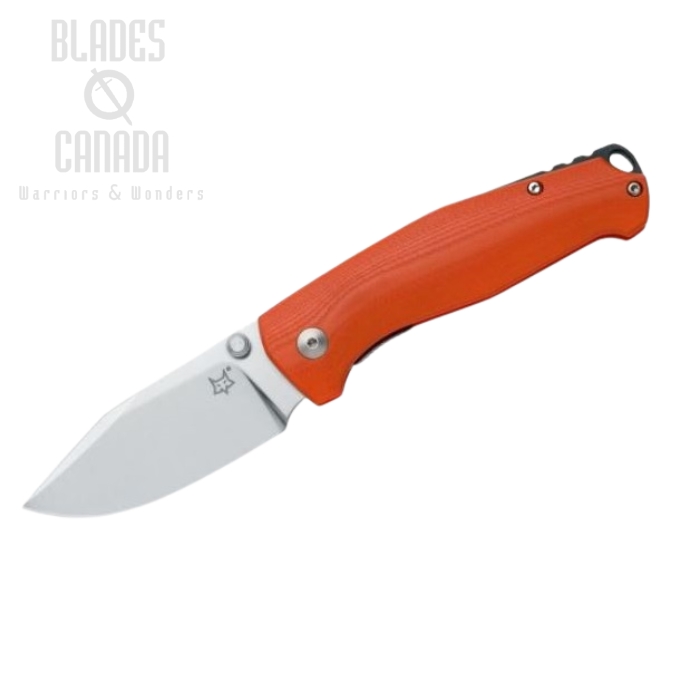 (image for) Fox Italy TUR Folding Knife, N690, G10 Orange, FX-523OR