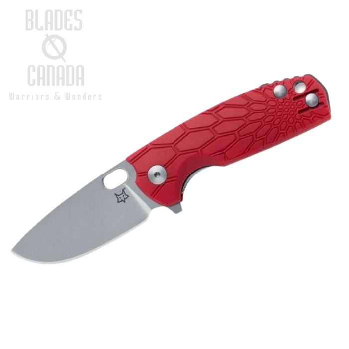 (image for) Fox Italy Core Red Flipper Folding Knife, N690 Steel, FX-604 R