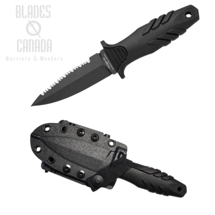 (image for) Fox Italy Elemantum Fixed Blade Knife, N690 Steel, Kydex Sheath, FX-647 S