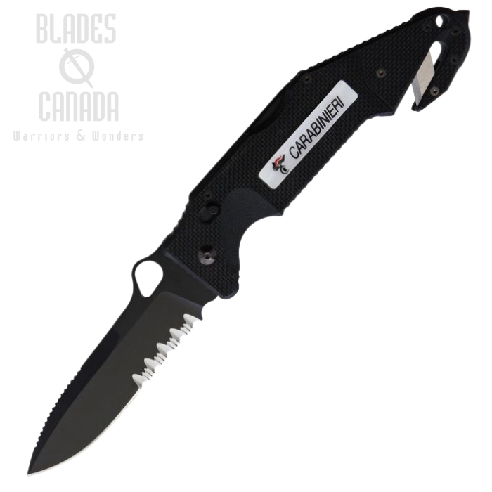 (image for) Fox Knives Utility Rescue Folding Knife, N690 Steel, G10, FX-MIR 112