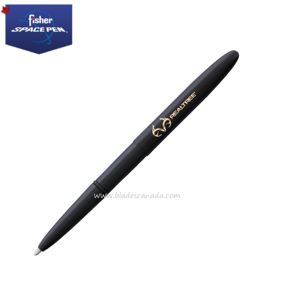 Fisher Spae Pen Bullet Space Pen, Black Realtree, FP400B-RT