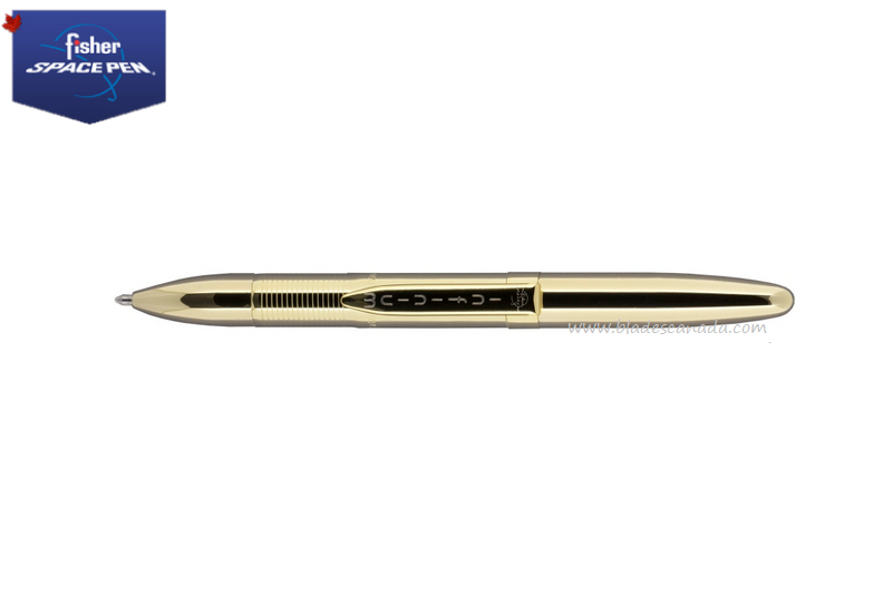 Fisher Space Pen Infinium Pen, Titanium Solar Flare Gold, FPINFG-4