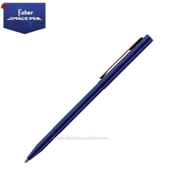 Fisher Space Pen Stowaway Pen, Blue with Clip, FPSWY/C-BLUE