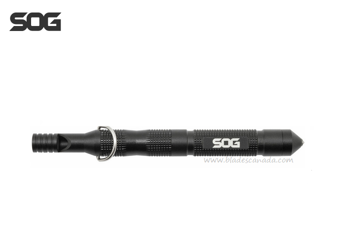 SOG Flint Multi-Tool, Aluminum Black, 4 Tools, FT1001 - Click Image to Close