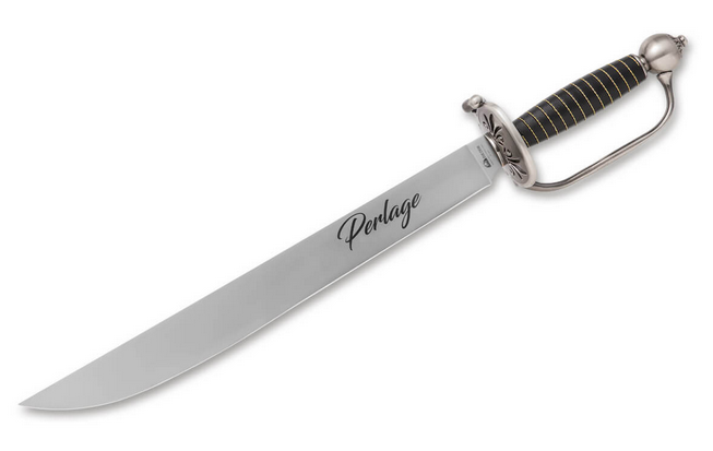 Fox ItalyPerlage Champagne Saber Sword, T5MoV, Iron Black Handle, 2C 2021S