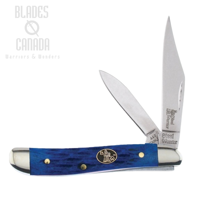 Frost Steel Warrior SW-107DBLJ Peanut - Blue Jigged Bone (image for) Frost Steel Warrior SW-107DBLJ Peanut - Blue Jigged Bone