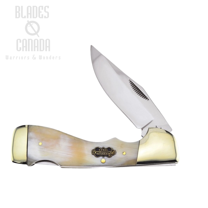 Frost Steel Warriors SW-405OX Choctaw Large - Ox Horn (image for) Frost Steel Warriors SW-405OX Choctaw Large - Ox Horn