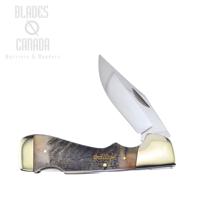 Frost Steel Warriors SW-405RH Choctaw Large - Ram's Horn (image for) Frost Steel Warriors SW-405RH Choctaw Large - Ram's Horn