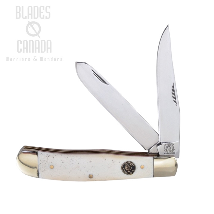 Frost Crowing Rooster CR-108WSB Trapper - White Smooth Bone (image for) Frost Crowing Rooster CR-108WSB Trapper - White Smooth Bone