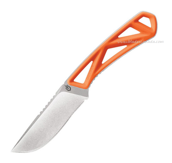 Gerber Exo-Mod Fixed Blade Knife, Stainless, Orange Handle, 1796