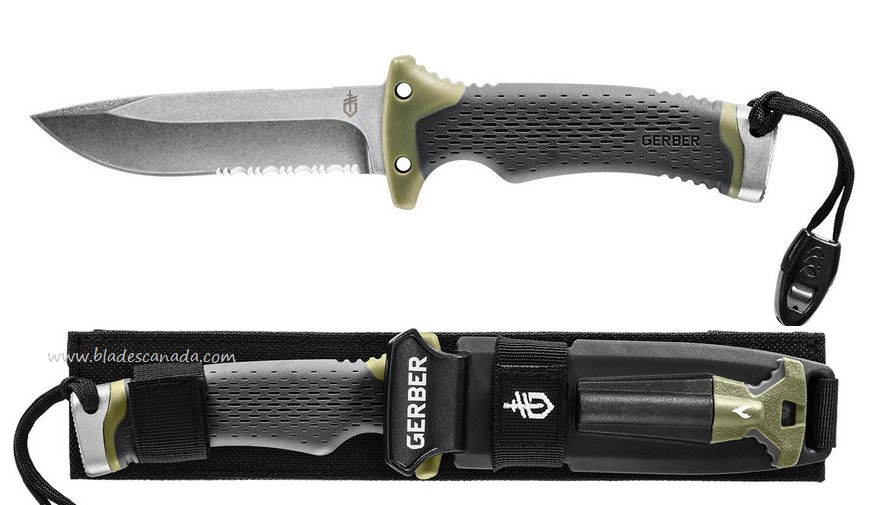 Gerber Ulitmate Fixed Blade Knife, Stainless, G1829